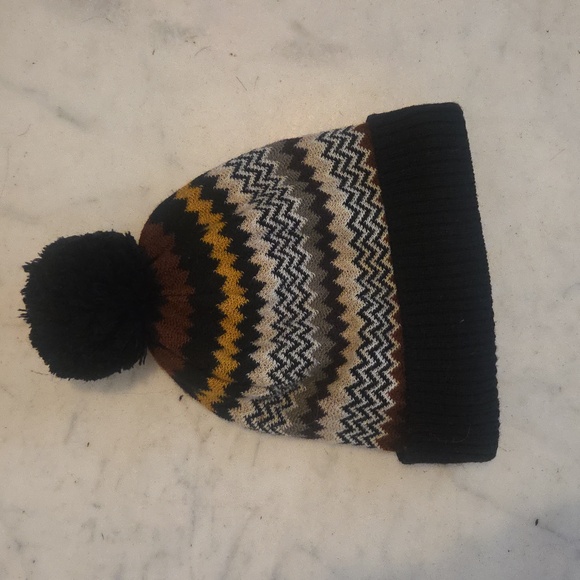 Missoni X Target Black Knit Beanie - Picture 1 of 2
